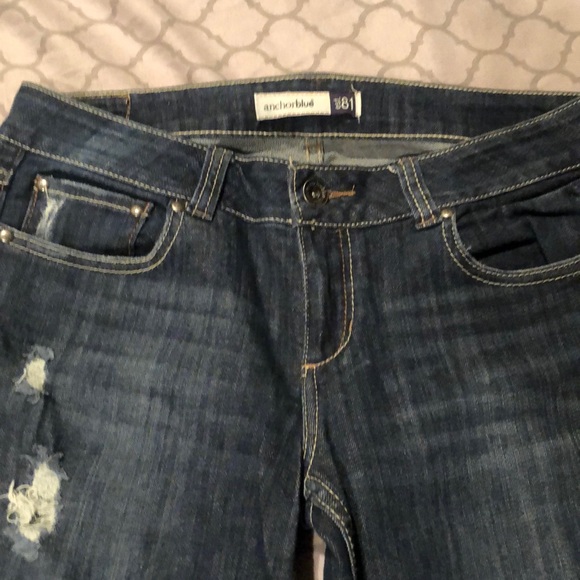 Anchor Blue Jeans 👖 - Picture 1 of 4
